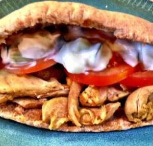 Broodje kip shoarma