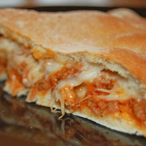 Calzone hot chicken