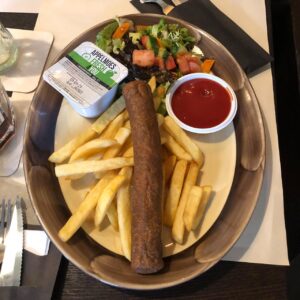 Frikandel menu