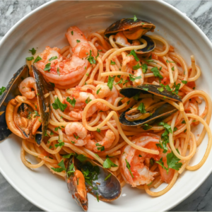 Pasta frutti di mare