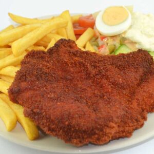 Schotel kip schnitzel