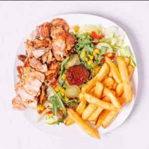 Schotel kipshoarma speciaal